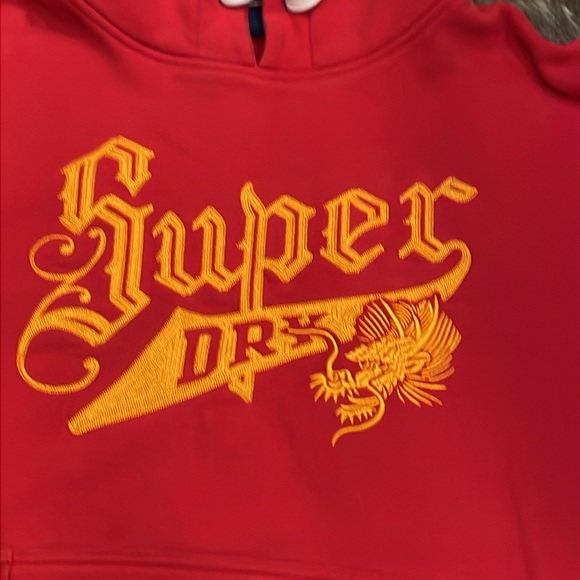 Vintage Script Style Collegiate Hoodie Mens XL - Picture 5 of 10